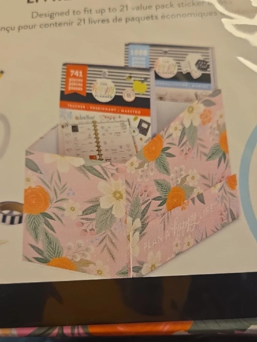 NWT The Happy Planner Sticker Book Storage Organizer!!